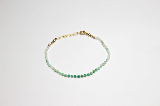 Amazonite Strand Bracelet - Cualli Co.