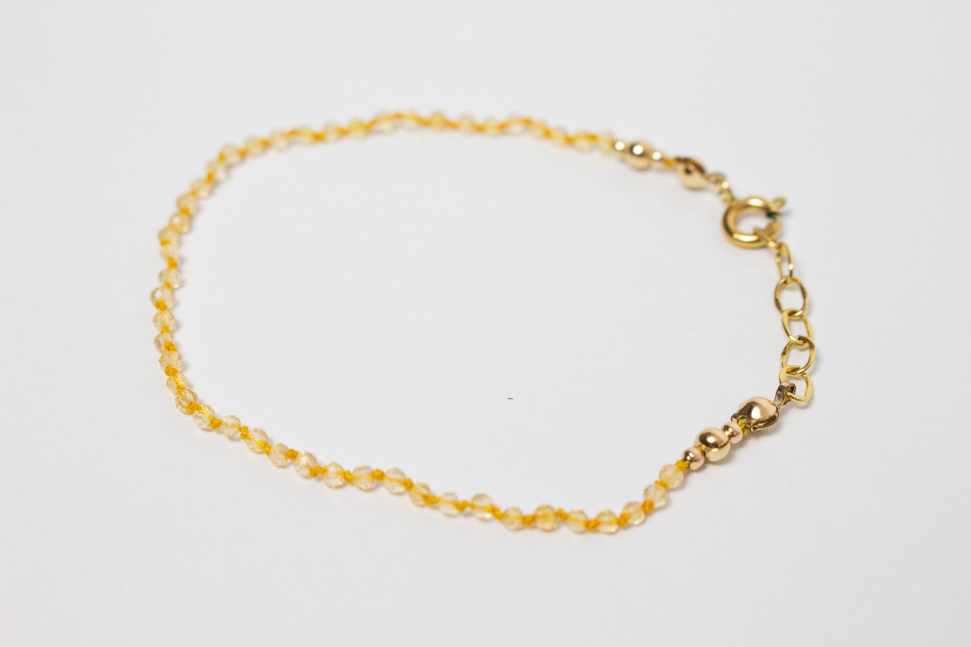 Citrine Strand Bracelet - Cualli Co.