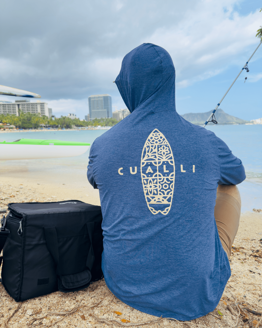 Men's Long Sleeve Pullover Performance Hoody - Cualli Co.