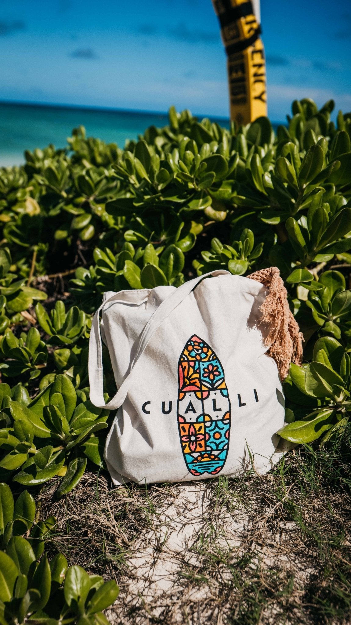 Recycled Cotton Canvas Tote - Cualli Co.