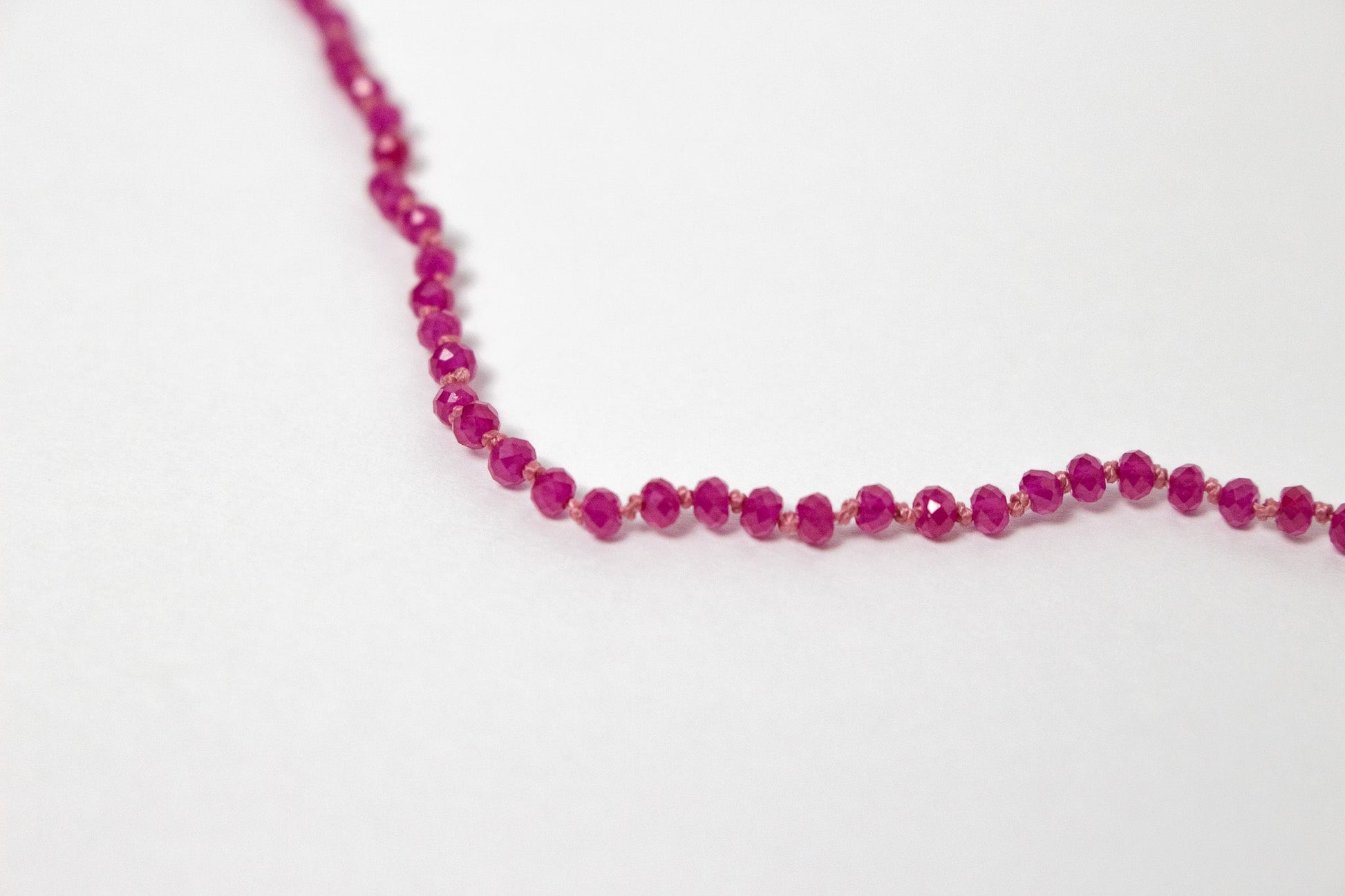 Ruby Strand Bracelet - Cualli Co.