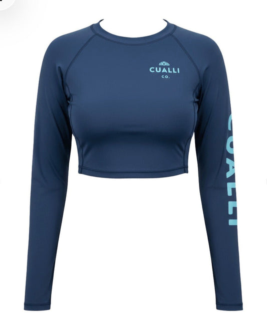 Women's Crop Top Rash Guard - Cualli Co.