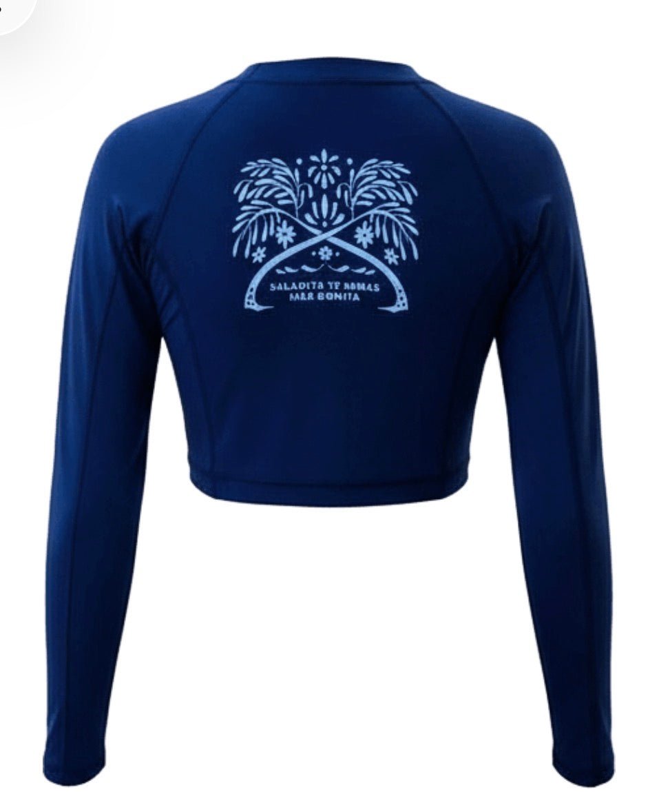 Women's Crop Top Rash Guard - Cualli Co.